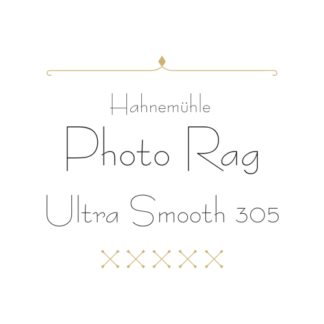Matný Photo Rag Ultra Smooth 305 Hahnemühle