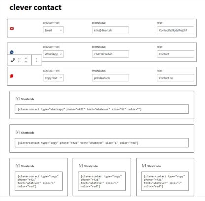 clever-contact-gutenberg-block+shortcode - Image 3