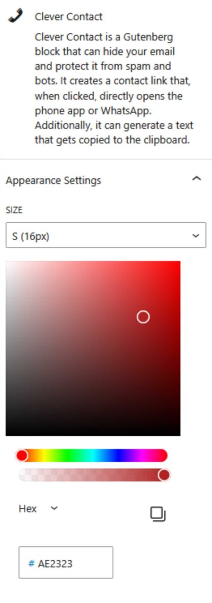 clever-contact-gutenberg-block+shortcode - Image 2